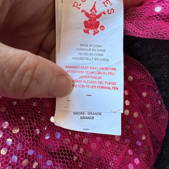 Rubies monster high Silver and Pink Cattie  Noir Tulle Costume Dress - Picture 6 of 8